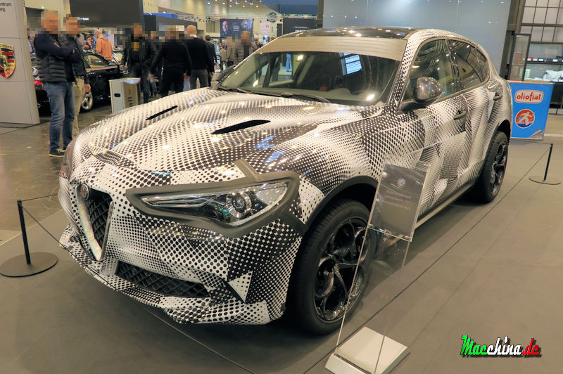 Alfa Romeo Stelvio Quadrifoglio Q4 AT8, Foto: Macchina.de